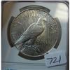 Image 2 : 1922-D Peace Silver Dollar NGC AU 53