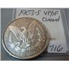 Image 2 : 1903-S Morgan Silver Dollar VF/XF Cleaned