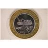 Image 1 : CASINO $10 SILVER TOKEN1996 ONEIDA BINGO & CASINO