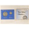 Image 1 : 2 SILVER CLASSICS 1944-D WALKING LIBERTY HALF AND