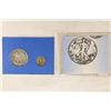 Image 2 : 2 SILVER CLASSICS 1944-D WALKING LIBERTY HALF AND