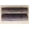 Image 1 : 2-$2 SOLID DATE ROLLS OF 1963-P JEFFERSON