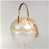 Image 2 : Handmade Ostrich Egg Handbag Gold Plating (ACT-005)