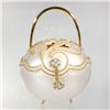 Image 3 : Handmade Ostrich Egg Handbag Gold Plating (ACT-005)