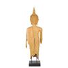 Image 6 : Hand Carved Old Teak Buddha Bust On Base (CLB-007)