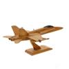 Image 4 : Handcarved Teak F-18 Model  (CLB-147)