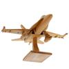 Image 6 : Handcarved Teak F-18 Model  (CLB-147)