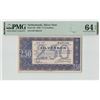 Image 1 : Netherlands 2½ Gulden 1938 Silver Note Pick 62 PMG Choice Uncirculated 64 EPQ