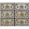 Image 2 : Netherlands 6x 2½ Gulden 1945 State Note Pick 71