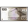 Image 1 : Netherlands 100 Gulden 1977 EF Snipe Bird Pick 97