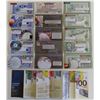 Image 1 : Netherlands 4x 10 100 1000 1977 - 1994 Official Introducing brochure Pick 97 99 101 102