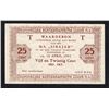 Image 1 : Netherlands 25 Cent 1951 VF Waardebon Scheepsgeld M.S. Sibajak Ship Money PL1614.3.c