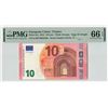 Image 1 : European Union 10 Euro 2014 France E001B4 Draghi Pick 21e PMG Gem UNC 66 EPQ