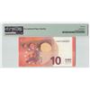 Image 2 : European Union 10 Euro 2014 France E001B4 Draghi Pick 21e PMG Gem UNC 66 EPQ