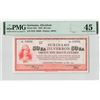 Image 1 : Suriname ½ Gulden 1942 ABNC 30.04.1942 Pick 104c PMG Choice Extremely Fine 45