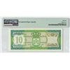 Image 2 : Netherlands Antilles 10 Gulden 0000000171 Serial! 1979 Pick 16a PMG Gem Uncirculated 66 EPQ