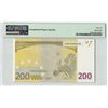 Image 2 : European Union 200 Euro 2002 Netherlands G001C2 Duisenberg Pick 6p PMG Gem Uncirculated 66 EPQ (1)