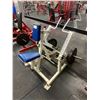 Image 1 : HAMMER STRENGTH COMMERCIAL FREE WEIGHT ROW MACHINE WITH PAIR OF 100LBS PLATES