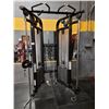 Image 1 : LIFE FITNESS COMMERCIAL VARIABLE WEIGHT DUAL ADJUSTABLE CABLE PULLY MACHINE WITH ASSORTED CABLE A...