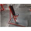 Image 2 : COMMERCIAL UPRIGHT SEATED FREE WEIGHT BENCH