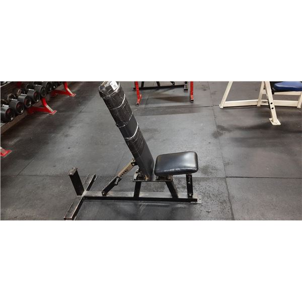 COMMERCIAL ADJUSTABLE FREE WEIGHT BENCH