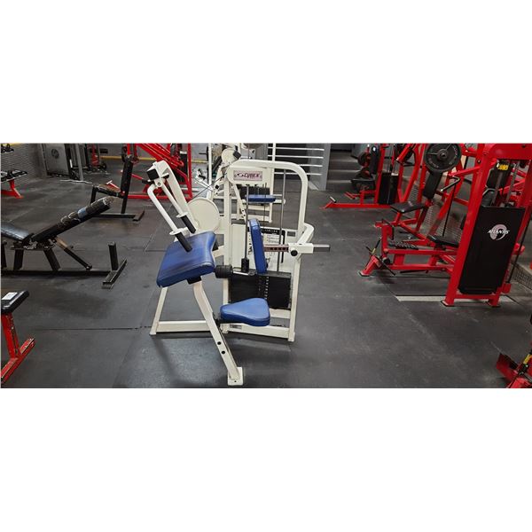 CYBEX COMMERCIAL VARIABLE WEIGHT ARM EXTENSION MACHINE