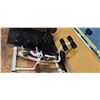 Image 2 : COMMERCIAL FREE WEIGHT LAYING FULL BODY CRUNCH MACHINE WITH 45LBS PLATE