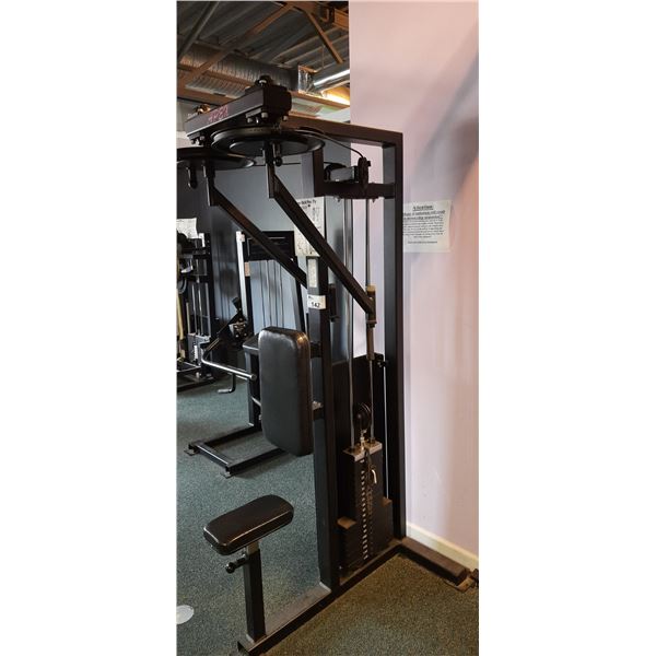 APEX COMMERCIAL VARIABLE WEIGHT PEC/REAR DELT MACHINE (LOCATED IN LADIES SECTION UPSTAIRS)