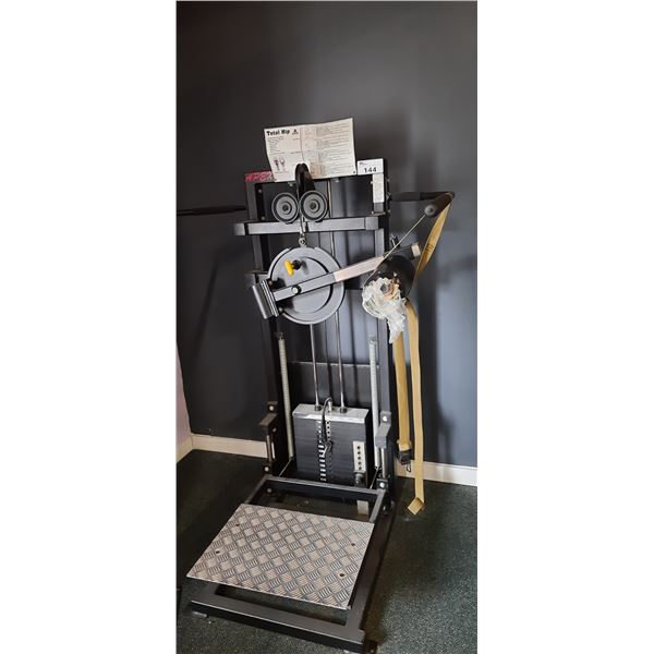 APEX COMMERCIAL VARIABLE WEIGHT TOTAL HIP MACHINE (CONDITION UNKNOWN) (LOCATED IN LADIES SECTION ...