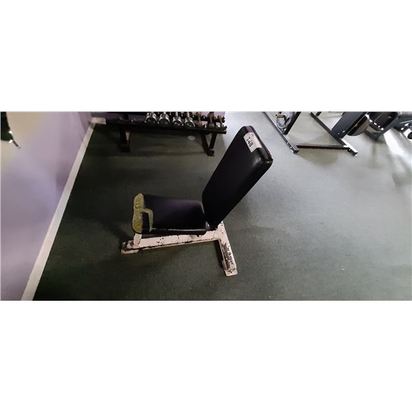 COMMERCIAL FREE WEIGHT UPRIGHT SEATED BENCH