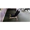 Image 1 : COMMERCIAL FREE WEIGHT UPRIGHT SEATED BENCH