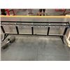 Image 1 : COMMERCIAL 10 SLOT DUMBBELL RACK WITH 1 DUMBBELL