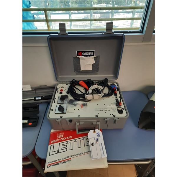 KYOCERA PHOTOVOLTAIC I-V CURVE TRACER WITH CASE