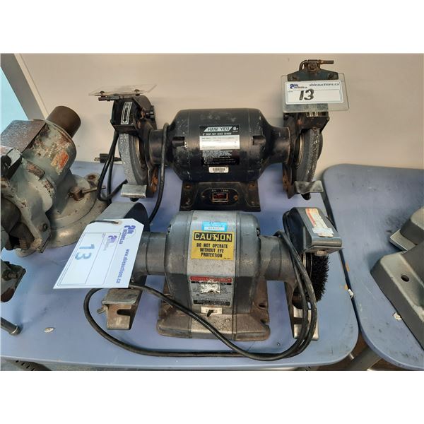 HAW YEU HG-8B 8" HEAVY DUTY BENCH GRINDER AND SEARS CRAFTSMAN MODEL-397.21115