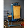 Image 2 : MOBILE 12 ROD COIL RACK AND MOBILE ADJUSTABLE ROTATING WORK STATION