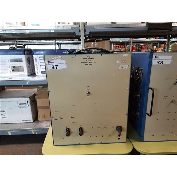 OHM LOADS OL2038 60V/100A, 80V/75A 6KW MAX CONTROL BOX