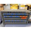 Image 2 : DELTA REGIS DIGITAL TORQUE TESTER, BLUE PARTS BIN WITH ASSORTED HARDWARE, MANUALS AND