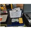 Image 1 : NIDEC SHIMPO FGE-200XY 200LBS CAPACITY COMPACT DIGITAL FORCE GAUGE KIT WITH ASSORTED TOOLING, POWER