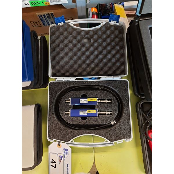 HAEFELY EFT/BURST ATTENUATORS PAT 50A - PAT1000 IN CARRY CASE