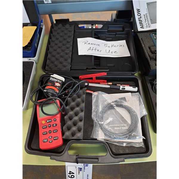 AMPROBE TMA-21HW HOT-WIRE ANEMOMETER KIT WITH CABLE AND CARRY CASE