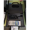 Image 1 : OMEGA HHF-SD1 SD CARD DATA LOGGER HOT WIRE ANEMOMETER KIT WITH CABLES AND CARRY CASE