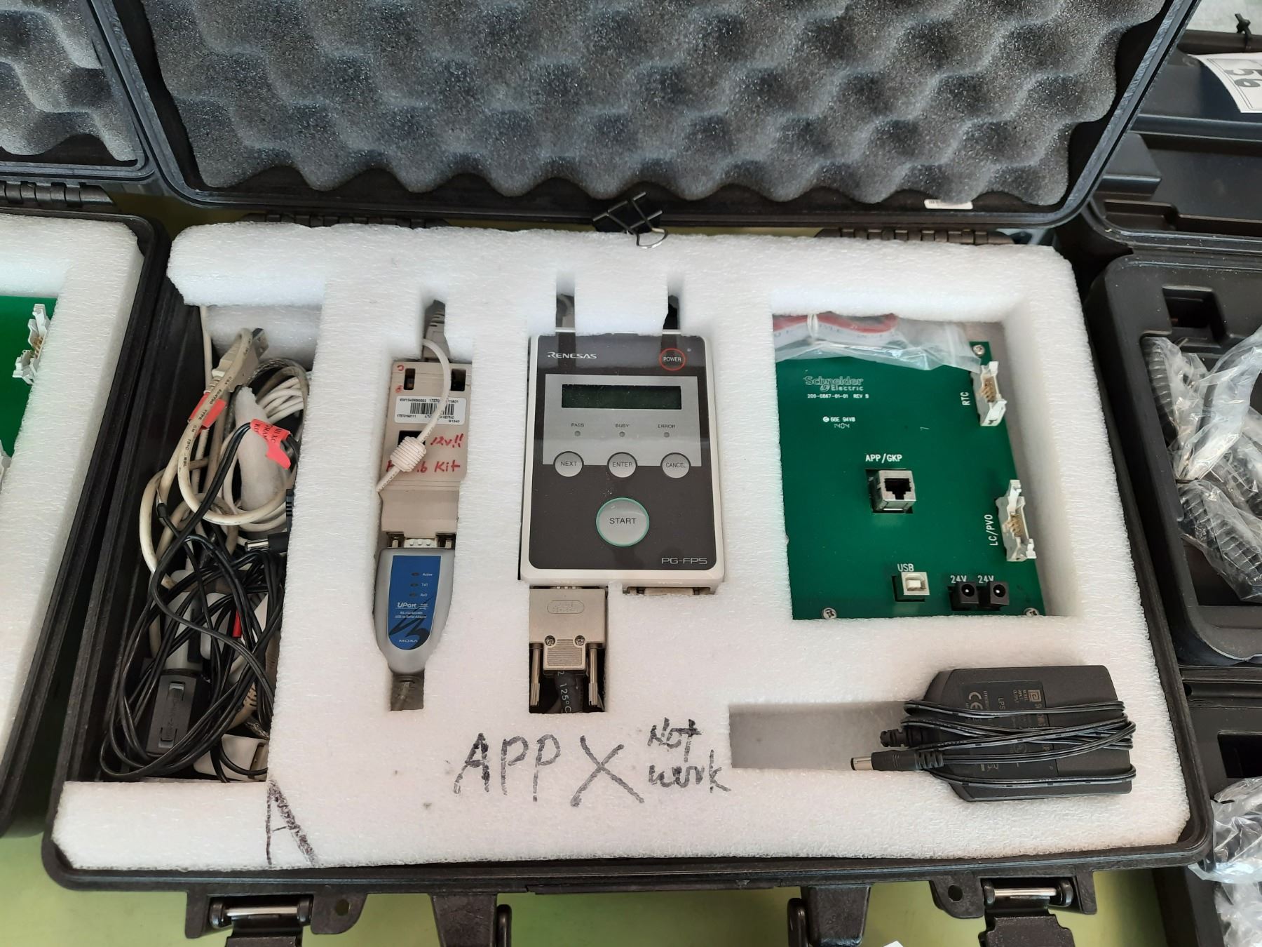 2 RENESAS PG-FP5 CONEXT CORE XC PROGRAMMING TOOL KITS WITH DIGITAL READ ...