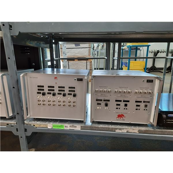 2 TYPHOON HIL XANXW-02-0003 HIL CONNECT EMULATOR SYSTEMS