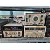 Image 1 : SENCORE Z METER LC53 CAPACITOR INDUCTOR ANALYZER, KROHN-HITE 5100 GENERATOR AND TENMA 72-2080