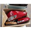 Image 2 : BOX OF ASSORTED KIA VEHICLE LIGHTS, AND XANTREX P1012 AL POWER INVERTER CHARGER