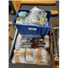 Image 2 : SHELF OF ASSORTED ELECTRICAL COMPONENTS AND HARDWARE