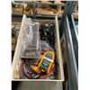 Image 2 : SHELF OF ASSORTED ELECTRICAL COMPONENTS AND HARDWARE