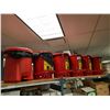 Image 2 : 6 ASSORTED 5 GALLON FOOT ACTIVATED WASTE BINS