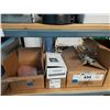 Image 2 : SHELF OF ASSORTED ELECTRICAL COMPONENTS