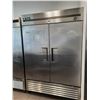 Image 1 : TRUE T-49F, 2 DOOR STAINLESS STEEL COMMERCIAL MOBILE FREEZER
